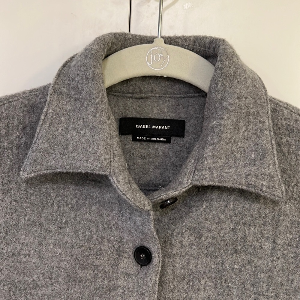 Isabel Marant wool shirt jacket